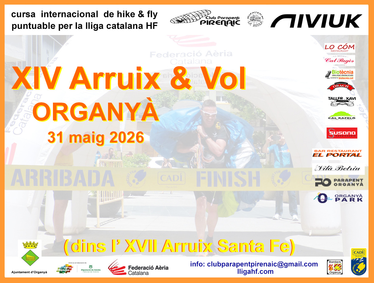 Arruix i vol 2026